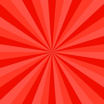 Abstract red geometrical burst background vector