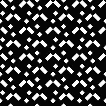 Seamless random black and white diagonal pattern background vector
