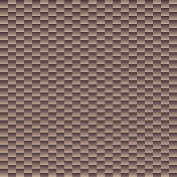 Woven Geometric Pattern in Brown and Beige. Abstract seamless pattern mosaic background. Geometric texture surface tiles. Graphic design illustration for Cover Banner Greeting Card Invitation vector