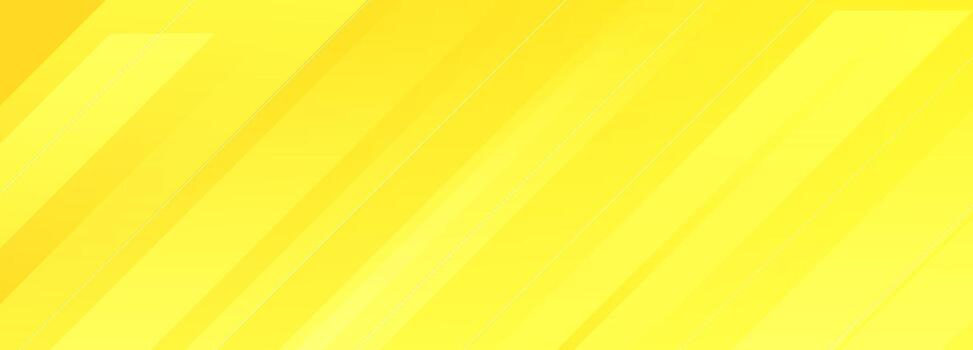 Bright yellow abstract background with geometric layered rectangles. vector