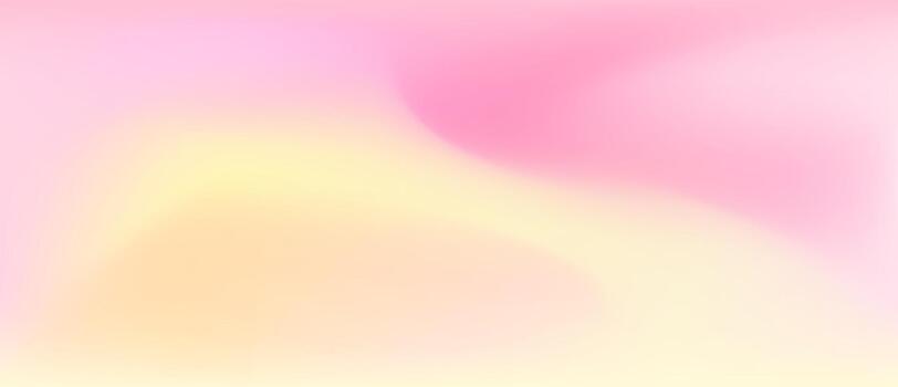 Soft pink abstract background with smooth cloudy gradient pattern. vector