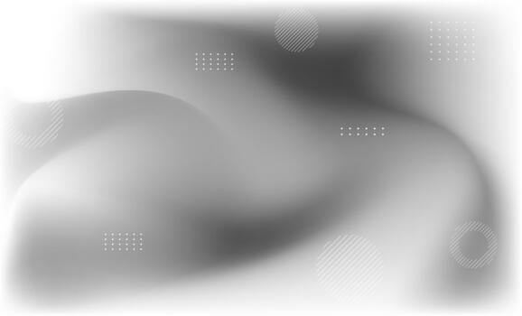 Black and white fluid abstract background with organic wave patterns. vector