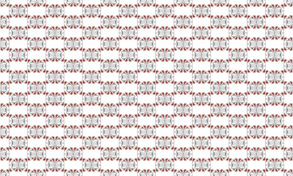Retro Hipster Abstract Pattern for Apparel and Textile Projects vector