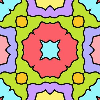 Pastel geometric minimalistic fabric seamless pattern design vector