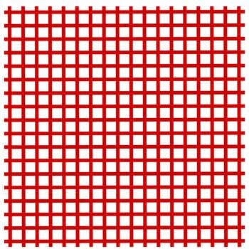 Wide red checkered in squares with lines. Red checkered background. vector