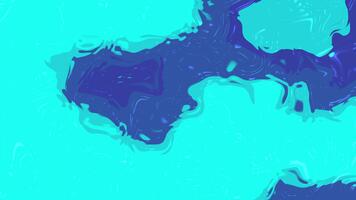 Abstract swirling fluid texture with deep blue and turquoise color gradients, perfect for digital art backgrounds and graphic design elements video