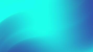 Soft and smooth abstract background featuring a flowing liquid gradient of vibrant turquoise and deep blue hues for modern design video