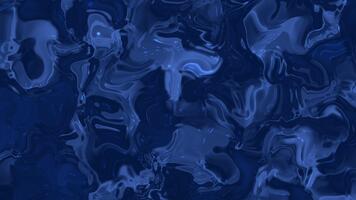 dinamico astratto blu liquido sfondo con lucido, fluente increspature e liscio biologico forme, ideale per moderno digitale progetti, presentazioni, o coinvolgente sovrapposizioni video