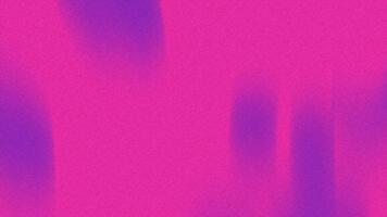 modern digital bakgrund med en drömmande fuchsia och lila lutning, visning en mild, kornig rörelse fläck effekt video