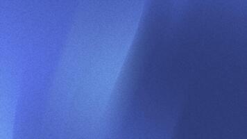 abstrakt Blau Hintergrund mit ein Sanft Gradient und körnig Film Textur. subtil diagonal Licht schafft ein heiter und launisch atmosphärisch bewirken video