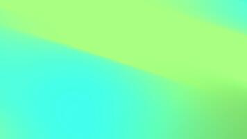 Vibrant abstract background with a soft diagonal gradient transition from bright cyan to light lime green, a modern and clean design for digital projects video