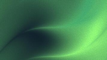 abstrakt grön bakgrund med en mjuk, kornig textur och slät, strömmande ljus och skugga kurvor, skapande ett elegant och modern design video
