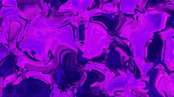 vivace astratto liquido modello nel vorticoso occhiali da sole di viola e blu, la creazione di un' ipnotizzante e dinamico sfondo struttura con un' moderno estetico video