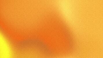 dinamico movimento sfondo con un' caldo d'oro arancia pendenza, morbido messa a fuoco, e un' bene grano struttura per un' moderno design video