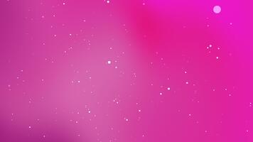 dinamico e scintillante vivace rosa astratto sfondo con un' pendenza di magenta tonalità con elegante raggiante particelle la creazione di un' magico e sognante atmosfera per vario digitale progetti video