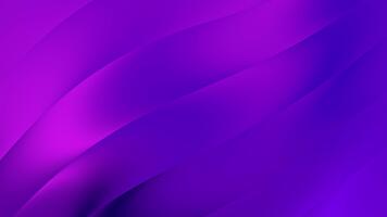 luminoso púrpura y azul parecido a la seda olas fluir a través de un vibrante resumen fondo, creando un sentido de profundidad y movimiento video