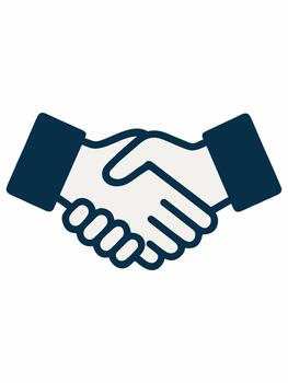 Unity and collaboration icon vector