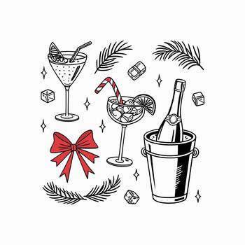 Abstract geometric design with vibrant color palette vector