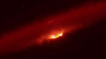 età carinae supernova esplosione simulazione nel in profondità spazio. video