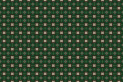 un verde y blanco modelo con pequeño cuadrícula vector