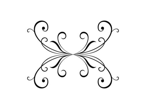 sencillo victoriano ornamental, moderno contemporáneo estilo, lata utilizar para florido, alfombra patrón, decoración, teja, fondo de pantalla, envase imprimir, moda, prenda o gráfico diseño elemento. color Talla editable vector