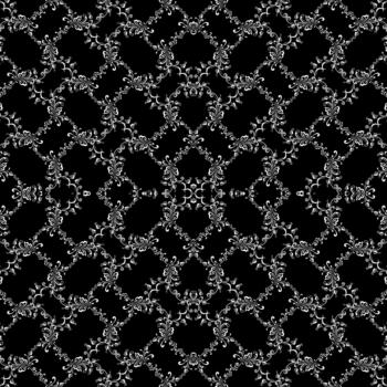 Floral Motifs Pattern, can use for Decoration, Wallpaper, Tile, Carpet, Fashion, Fabric, Wrapping Print or Graphic Design Element. Color Editable vector