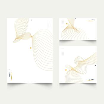 Abstract dynamic wave lines on white background. Creative abstract flowing wave lines. abstract illustration vector