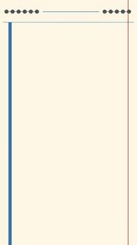 Clean and Minimalist Notebook Page Design A Simple Background with Lines and Dots for Notes vector