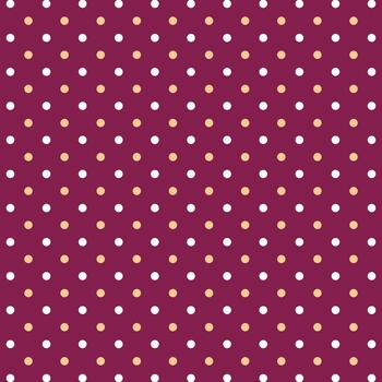 Elegant colorful polkadot pattern, abstract background illustration vector