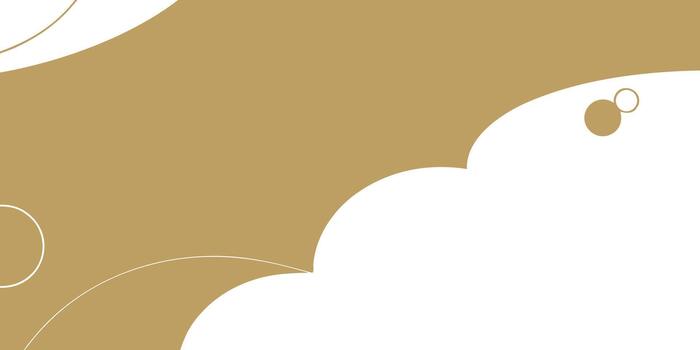 Abstract organic shapes in gold and white with subtle texture and delicate lines vector