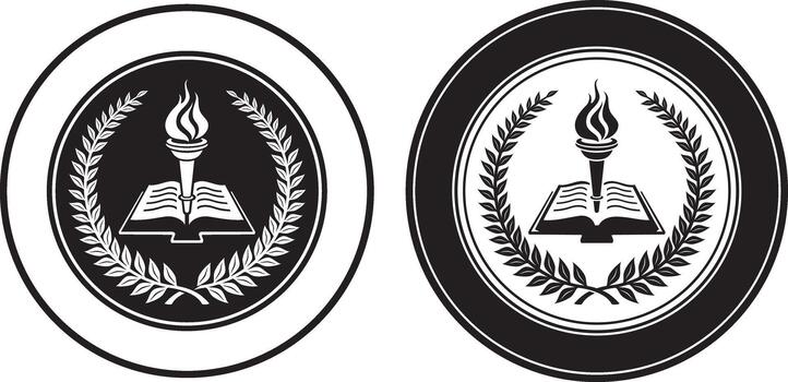 Generic School Seal or Patch, Derived from own artwork vector