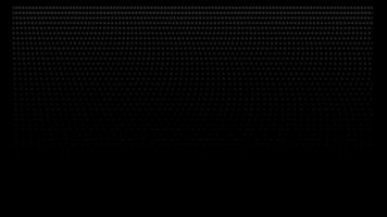 Abstract Halftone Dot Grid Fade Animation Loop Black and White Technology Background video
