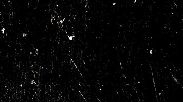 analog tekniskt fel slinga - repor med Färg fläckar video