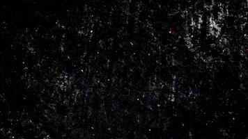 analog tekniskt fel slinga - subtil Färg damm video