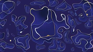 modern japansk kintsugi strömma abstrakt slinga animering video