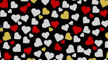 4k footage retro futuristic elements for design. full screen loves rotate. collection of abstract graphic geometric symbols and objects in y2k style. ideal for presentations, motion graphics video