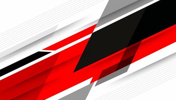 Abstract Red Black White Diagonal Lines Background vector
