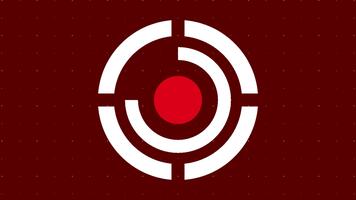 Red and White Digital Tech Timer Countdown video