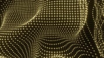 luz amarelo líquido mudando rede fundo vj ciclo dentro 4k video