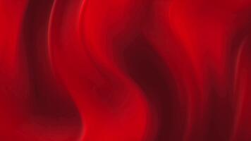 abstrakt röd rörelse med minimalis bakgrund bubbla textur diagonal rörelse effekt Vinka. video