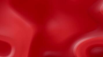 abstrakt röd rörelse med minimalis bakgrund bubbla textur diagonal rörelse effekt vågor. video