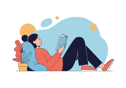 Funny cartoon characters of a rock and a piece of paper are running in a playful chase. vector