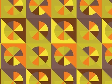 resumen retro geométrico miedoso hipster antecedentes modelo vector