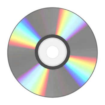 vuoto ottico disco con iridescente bagliore, pronto per costume disegno, tagliare fuori, ritaglio sentiero, isolato su un' trasparente sfondo. png