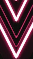 dinamico neon luci pulse con vivace energia, la creazione di un' moderno, futuristico visivo Esperienza per il tuo progetti. video