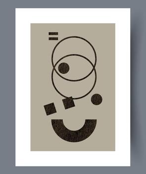 Designer concept with layered geometric shapes and dynamic lines vector