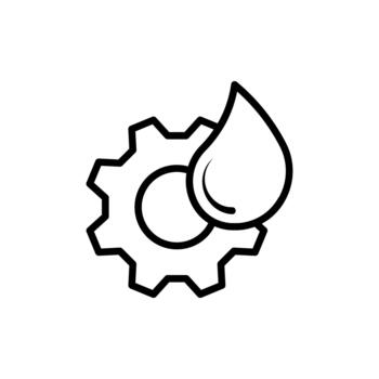 A blood testing icon, in minimalist style with editable stroke. Diagnostic drop, health analysis, medical fluid, lab processing, clinical research, testing configuration, outline illustration. vector