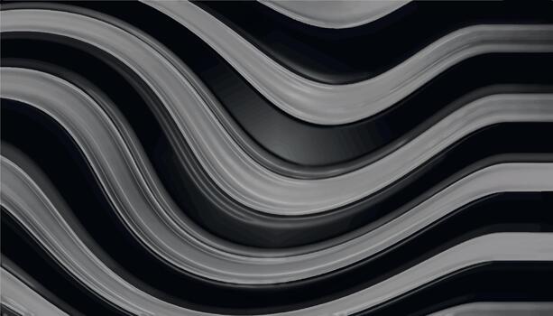 resumen escala de grises ondulado fluido antecedentes textura diseño vector