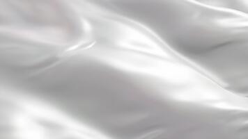 abstrakt silver- metallisk yta med slät strömmande rörelse i närbild video