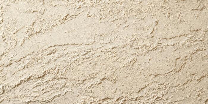 Smooth beige texture of flour on neutral background photo